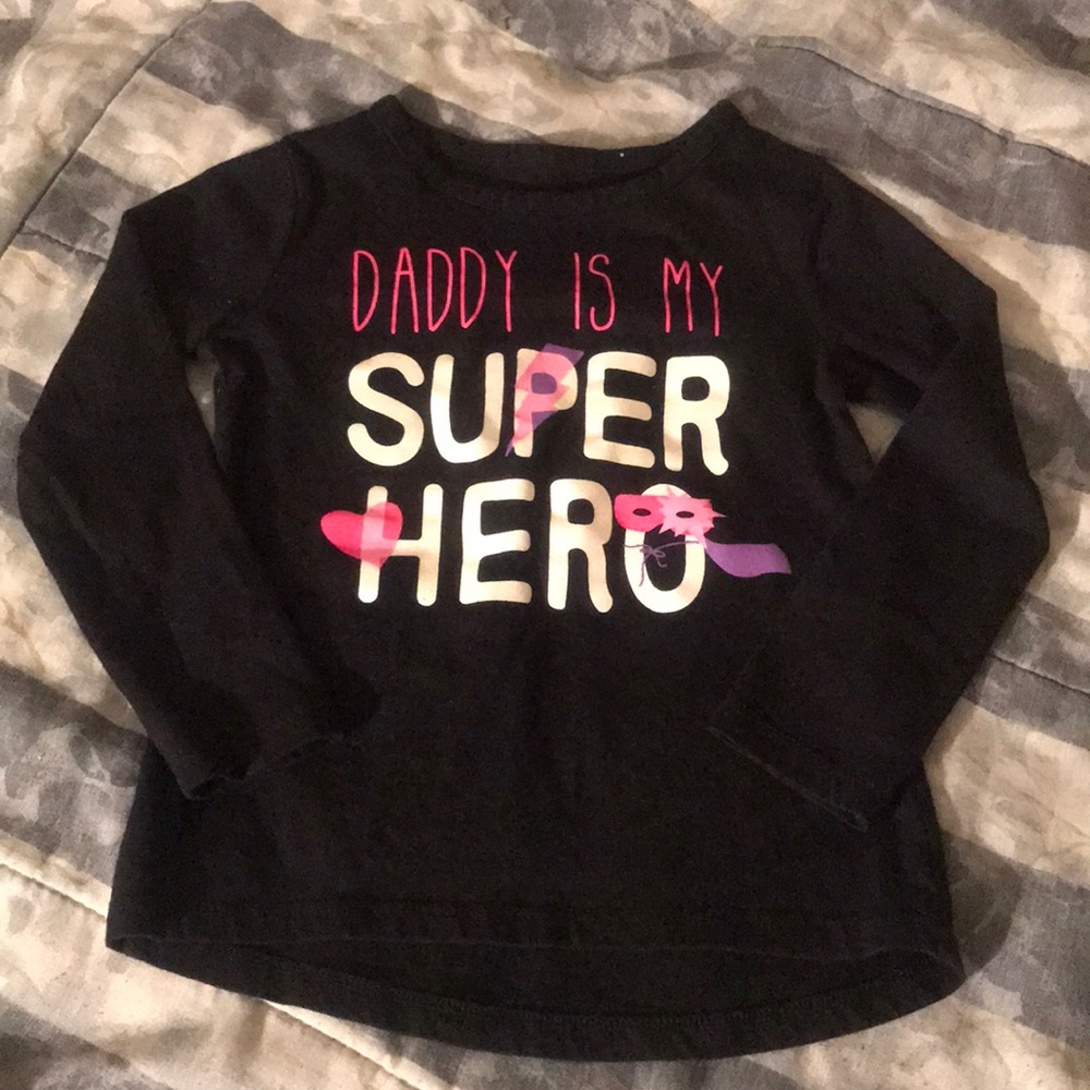 “Daddy Is My Super Hero” Graphic Tee